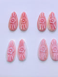 Queen Conch Shell Carving Pear • 15x31 mm Size • Pack of 1 Pair • AAA Quality • Flat Back