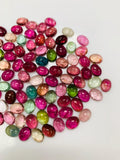 Tourmaline Oval Cabs 7x9 mm Size - Pack of 1 Piece - Natural Tourmaline Cabochons