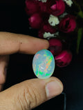 Ethiopian Opal Oval Cabs 22x16 mm size Code #A1 - Weight 14.95 cts AAAA Quality Ethiopian Opal Cabochon