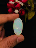 Ethiopian Opal Oval Cabs 30x16 mm size Code #A3 - Weight 24.35 cts AAAA Quality Ethiopian Opal Cabochon