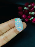 Ethiopian Opal Oval Cabs 25x13 mm size Code #A19 - Weight 17.35 cts AAAA Quality Ethiopian Opal Cabochon