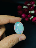 Ethiopian Opal Oval Cabs 23x17 mm size Code #A20 - Weight 15.65 cts AAAA Quality Ethiopian Opal Cabochon