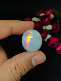 Ethiopian Opal Oval Cabs 20x18 mm size Code #A24 - Weight 19.25 cts AAAA Quality Ethiopian Opal Cabochon