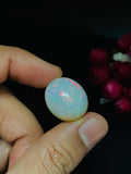 Ethiopian Opal Oval Cabs 20x17 mm size Code #A44 - Weight 19.70 cts AAAA Quality Ethiopian Opal Cabochon