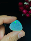 Ethiopian Opal Oval Cabs 22x19 mm size Code #A45 - Weight 18.65 cts AAAA Quality Ethiopian Opal Cabochon