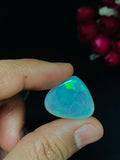 Ethiopian Opal Oval Cabs 22x19 mm size Code #A45 - Weight 18.65 cts AAAA Quality Ethiopian Opal Cabochon