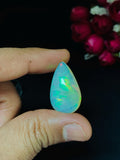 Ethiopian Opal Oval Cabs 27x16 mm size Code #A48 - Weight 16.85 cts AAAA Quality Ethiopian Opal Cabochon