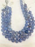 17 mm Blue Lace Agate Round Beads - 40 CM Strand length - Top Quality- Rare Available Beads - 100% Natural