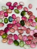 Tourmaline Oval Cabs 4x6 mm Size - Pack of 2 Piece - Natural Tourmaline Cabochons
