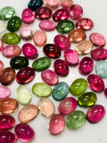 Tourmaline Oval Cabs 5x7 mm Size - Pack of 1 Piece - Natural Tourmaline Cabochons