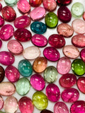 Tourmaline Oval Cabs 7x9 mm Size - Pack of 1 Piece - Natural Tourmaline Cabochons