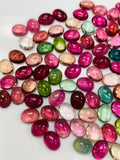 Tourmaline Oval Cabs 7x9 mm Size - Pack of 1 Piece - Natural Tourmaline Cabochons
