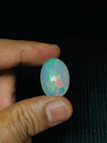 Ethiopian Opal Oval Cabs 22x16 mm size Code #A1 - Weight 14.95 cts AAAA Quality Ethiopian Opal Cabochon