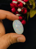 Ethiopian Opal Oval Cabs 27x17 mm size Code #A2 - Weight 21.6 cts AAAA Quality Ethiopian Opal Cabochon