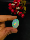Ethiopian Opal Oval Cabs 23x17 mm size Code #A5- Weight 17.35 cts AAAA Quality Ethiopian Opal Cabochon
