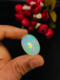 Ethiopian Opal Oval Cabs 23x17 mm size Code #A5- Weight 17.35 cts AAAA Quality Ethiopian Opal Cabochon
