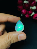 Ethiopian Opal Pear Cabs 24x16 mm size Code #A12 - Weight 15.25 cts AAAA Quality Ethiopian Opal Cabochon