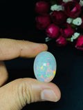 Ethiopian Opal Oval Cabs 24x17 mm size Code #A18 - Weight 19 cts AAAA Quality Ethiopian Opal Cabochon