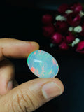 Ethiopian Opal Oval Cabs 23x17 mm size Code #A20 - Weight 15.65 cts AAAA Quality Ethiopian Opal Cabochon