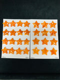 Spiny Oyster Shell Star Cabs • 18/ 20 mm Size • Pack of 1 Pc • AAA Quality • Natural Shell Cabochon • Orange Color