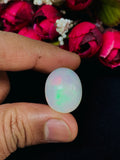 Ethiopian Opal Oval Cabs 20X16 mm size Code #C4 - Weight 15.20 cts AAA Quality Ethiopian Opal Cabochon