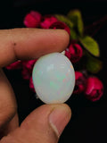 Ethiopian Opal Oval Cabs 24X19 mm size Code #C8 - Weight 22.40 cts AAA Quality Ethiopian Opal Cabochon