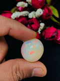 Ethiopian Opal Oval Cabs 21X19 mm size Code #C14 - Weight 28.95 cts AAA Quality Ethiopian Opal Cabochon