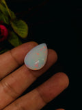 Ethiopian Opal Pear Cabs 25x18 mm size Code #C16 - Weight 13.40 cts AAA Quality Ethiopian Opal Cabochon
