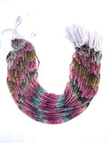 Multi Tourmaline Roundel Beads 3 mm Size - AAA Quality - Natural Tourmaline Rondelle - Length 14 Inch