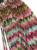 Multi Tourmaline Roundel Beads 3.5/ 4 mm Size - AAA Quality - Natural Tourmaline Rondelle - Length 14 Inch
