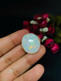 Ethiopian Opal Oval Cabs 20x24 mm size Code #A21 - Weight 22.95 cts AAAA Quality Ethiopian Opal Cabochon