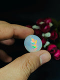 Ethiopian Opal Oval Cabs 20x18 mm size Code #A24 - Weight 19.25 cts AAAA Quality Ethiopian Opal Cabochon