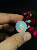 Ethiopian Opal Oval Cabs 20x18 mm size Code #A24 - Weight 19.25 cts AAAA Quality Ethiopian Opal Cabochon
