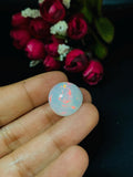 Ethiopian Opal Round Cabs 17 mm size Code #A30 - Weight 14.95 cts AAAA Quality Ethiopian Opal Cabochon