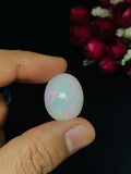 Ethiopian Opal Oval Cabs 21x17 mm size Code #A43 - Weight 15.50 cts AAAA Quality Ethiopian Opal Cabochon