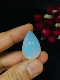 Ethiopian Opal Oval Cabs 27x17 mm size Code #A47 - Weight 18.40 cts AAAA Quality Ethiopian Opal Cabochon