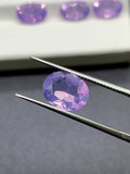 7x9 mm Lavender Quartz Oval Cut - Pack of 1 Pc - Lavender Color - AAA Quality