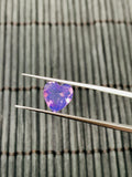 5 mm Lavender Quartz Heart Cut - Pack of 5 Pcs - Lavender Color - AAA Quality