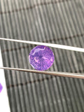 10 mm Lavender Quartz Round German Cut - Pack of 1 Pc - Lavender Color - AAA Quality