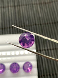 10 mm Lavender Quartz Round Cut - Pack of 1 Pc - Lavender Color - AAA Quality