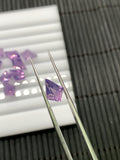 10x7 mm Lavender Quartz Fancy Pear Cut - Pack of 2 Pcs - Lavender Color - AAA Quality