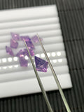 10x7 mm Lavender Quartz Fancy Pear Cut - Pack of 2 Pcs - Lavender Color - AAA Quality