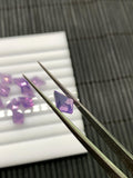 10x7 mm Lavender Quartz Fancy Pear Cut - Pack of 2 Pcs - Lavender Color - AAA Quality