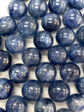Kyanite Round Beads - 14/ 16/ 17 mm Size - Length 40 cm - AAA Quality- Natural Kyanite Beads