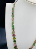 Tourmaline Nugget Necklace - 6x8 to 15x19 mm Size - Code T18 - Weight 250 cts - AAA Quality - Natural Multi Tourmaline Necklace