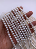 6 mm Freshwater Pearl Round beads - Natural Pearl - AAA Quality - Pearl beads