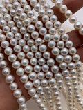 6 mm Freshwater Pearl Round beads - Natural Pearl - AAA Quality - Pearl beads