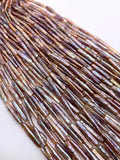 Freshwater Pearl Stick Beads 23-24 x 4-4.5 mm Size -Biwa Stick Beads - Pink Pearl Long Beads - AAA Quality