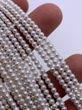 2-2.5 mm White Freshwater Pearl Round beads - Natural Pearl - AAA Quality - Pearl beads