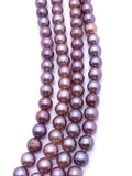Pink Freshwater Pearl Round beads - 6-6.5 mm size -Code P4- 100% Natural Color - Pink Color AAAA Quality